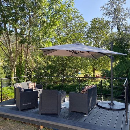 Private Riverside Villa With Breathtaking Views Axat Buitenkant foto